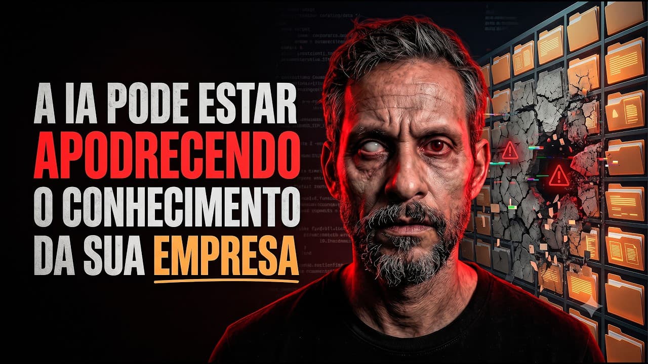 A IA pode estar apodrecendo o conhecimento da sua empresa